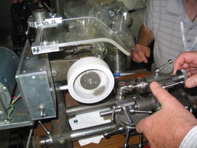 75 Wolfgang Habicher's Quorn T&C Grinder Setup for Sharpening the Spirial Flutes on an End Mill.jpg