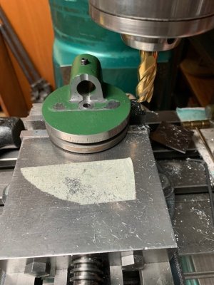 225 Milling the Inner Face of the Tool Holder Square to the Bore.jpg