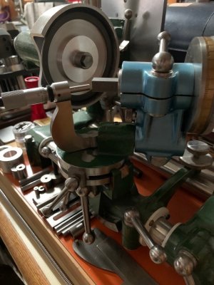 227 The Radius Setting Micrometer Fixture on the Quorn.jpg