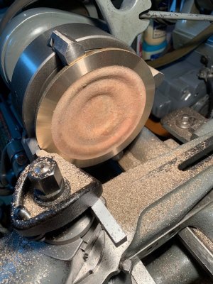 13 Facing the Rear Outer Flange of the Smokebox Door Casting.jpg