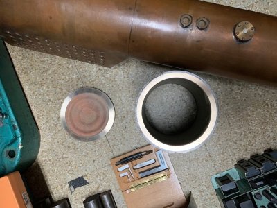 16 The Turned Smokebox Door Backing Ring Finished as a Hard Tap Fit in the Smokebox Shell Maki...jpg