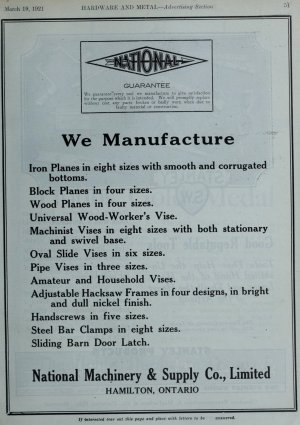 1921-03-19 Hardware and Metal p51 product line.jpg