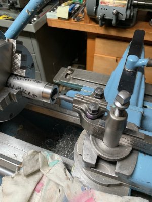 93 Boring the Stack Liner Internal Taper.jpg