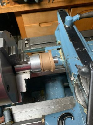 111 The Stack Casting Fitted to the Locating Plug.jpeg