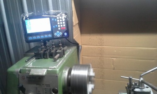 Dro Digital Readout Display Screen TTL DB9 For Lathe Milling CNC Boring Machines Easy To Use