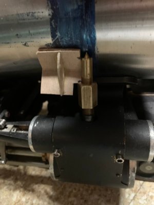 146 The Cardboard Aligning Piece Glued in Place with Aligning Marks.jpg
