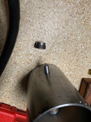 164 The Very Close Fitting Plug in the Blast Pipe Opening.jpg