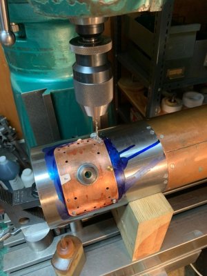 193 Third Drilling of the Smokebox Shell.jpeg
