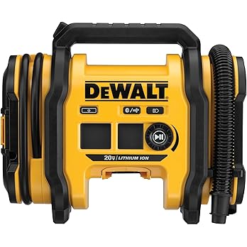 DEWALT 20V MAX* Cordless Tire Inflator, Tool Only (DCC020IB)