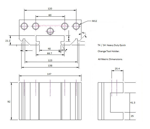 Dickson S4 / T4 Tool Holder | Paul Coulam